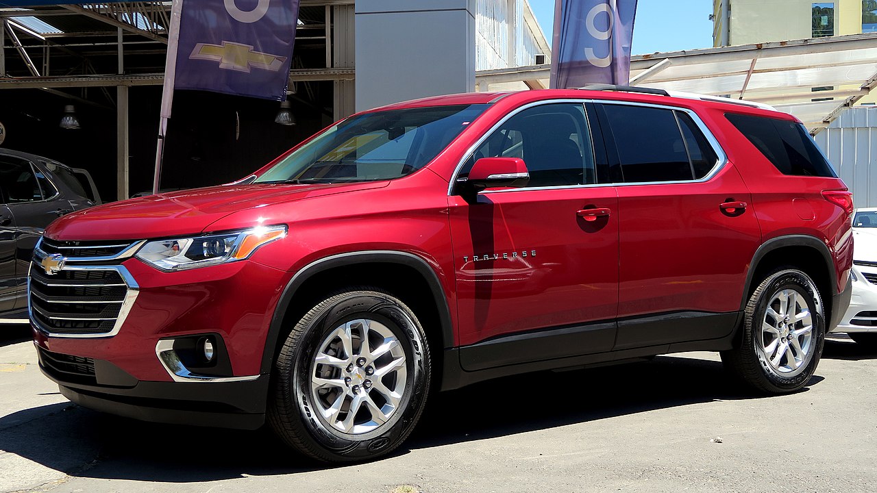 2019 Chevrolet Traverse - RL GNZLZ from Chile, CC BY-SA 2.0, via Wikimedia Commons