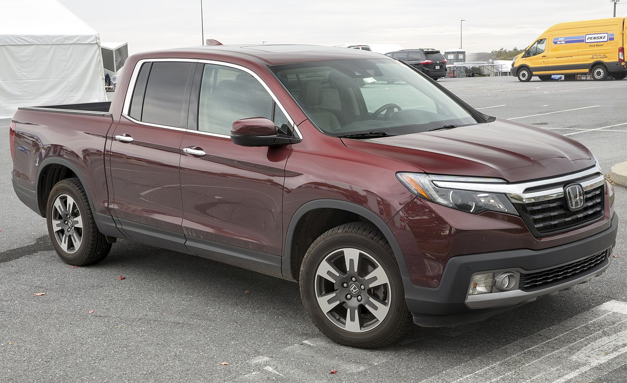 2019 Honda Ridgeline - Mr.choppers, CC BY-SA 3.0, via Wikimedia Commons