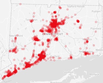 2017-2020 Transit Bus Crashes – Connecticut