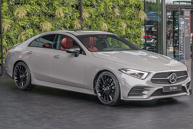 2019 Mercedes Benz CLS - Johannes Maximilian, CC BY-SA 4.0, via Wikimedia Commons