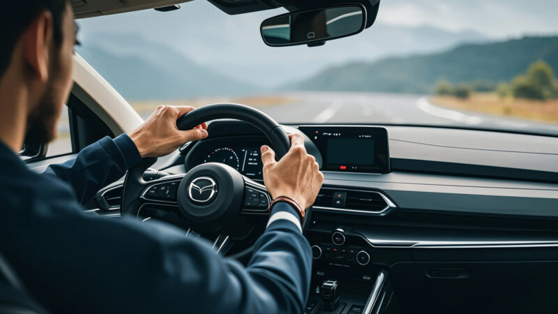 2021 Mazda CX-30 With Windshield Distortion Problems 