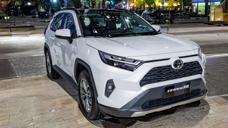 2023 Toyota RAV4 - Dinkun Chen, CC BY-SA 4.0, via Wikimedia Commons