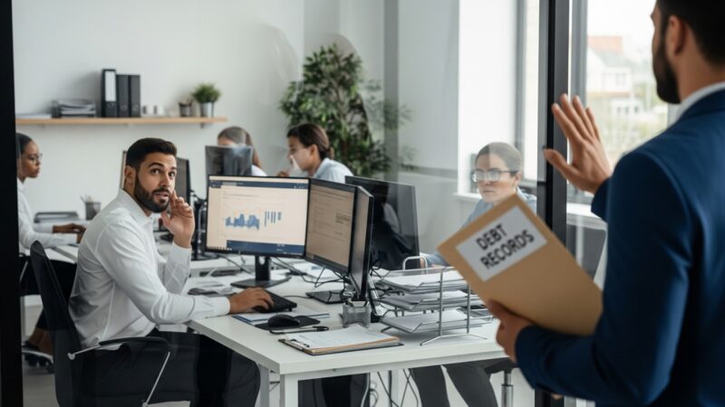 Debt Collector Office Visit