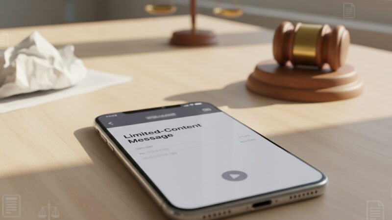 Limited-Content Message Explained