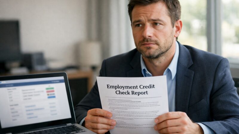 Employment Credit Check Reports