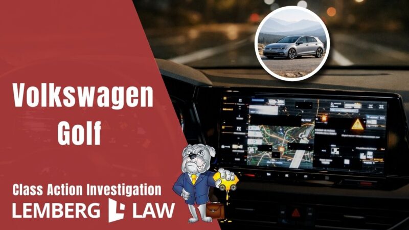 Volkswagen Golf infotainment system failure