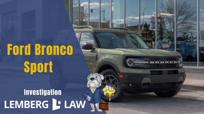 Ford Bronco Sport water pump leak