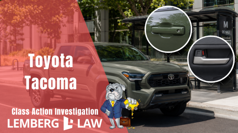 Toyota Tacoma Interior Door Handle Issue