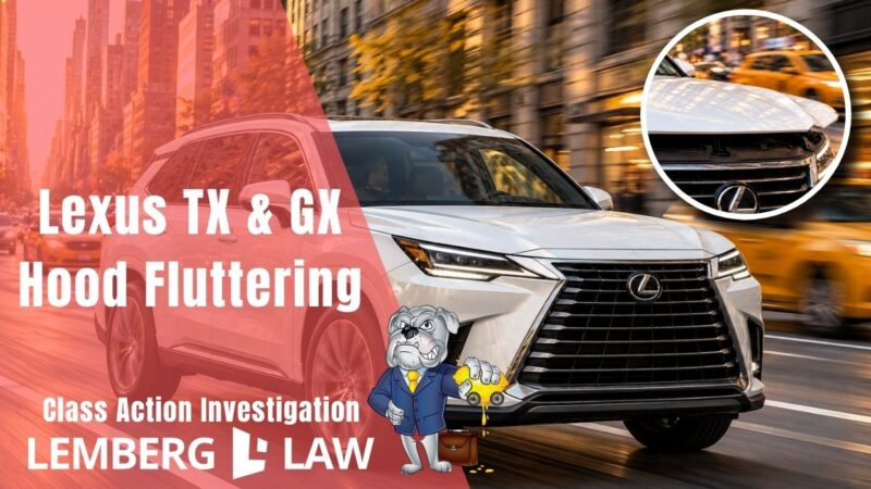 Lexus TX GX Hood Fluttering Investigation