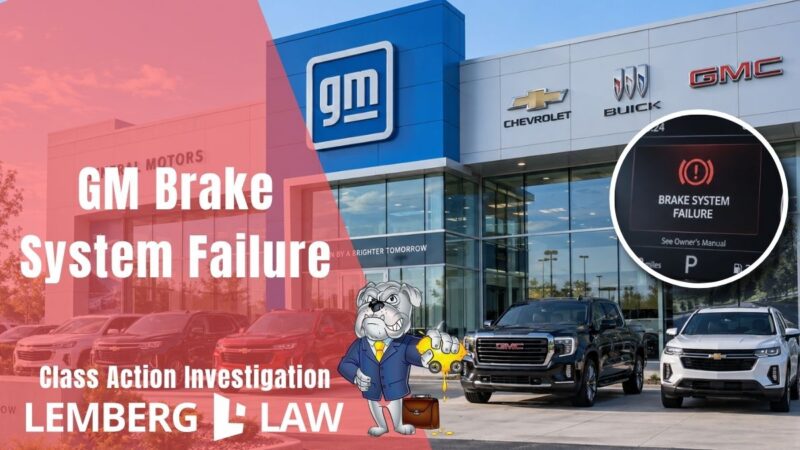 general motors brake system failure