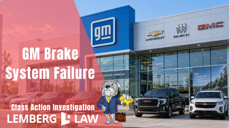 general motors brake system failure